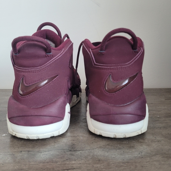 Nike Air More Uptempo 96 'Night Maroon/Bordeaux' - Picture 2 of 8